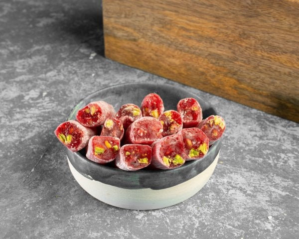 Fıstıklı Narlı Fitil Lokum