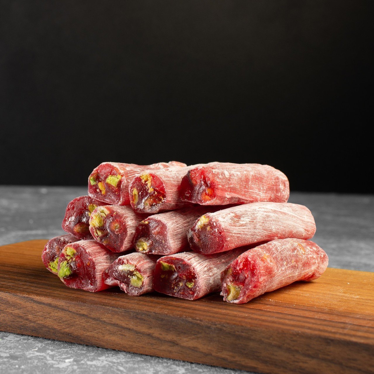 Fıstıklı Narlı Fitil Lokum