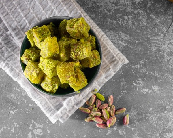 Duble Antep Fıstıklı Küçük Lokum