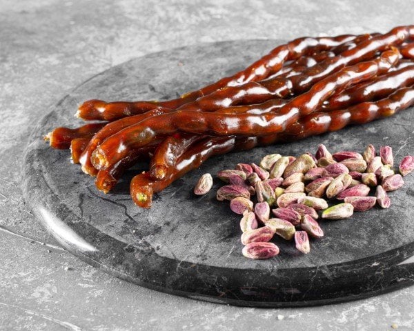 Maraş Usulü Antep Fıstıklı Sucuk