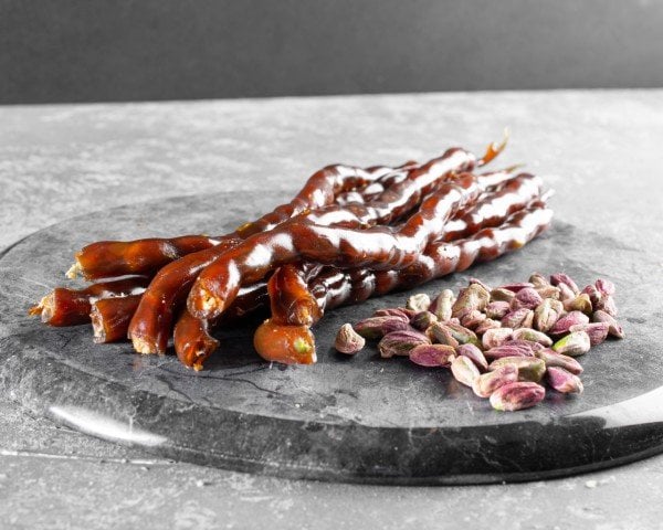 Maraş Usulü Antep Fıstıklı Sucuk