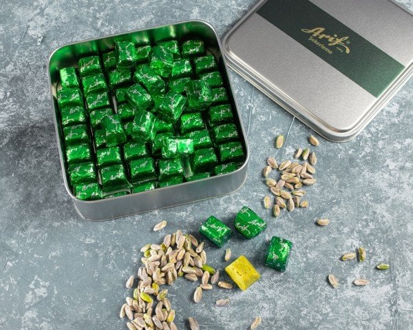 Metal Kutu Sargılı Fıstık Ezmesi