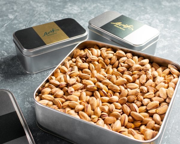 Metal Kutu Antep Fıstığı-Fıstık Ezmesi